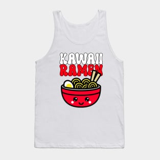 RAMEN Life Kawaii Ramen Noodles Chopsticks Tank Top